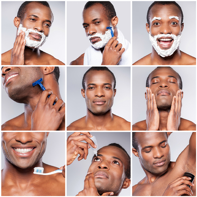 When it comes to male grooming, less is more