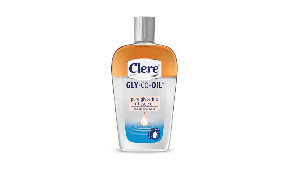 Clere Gly-Co-Oil - Uniquely-formulated, super-nourishing personal care that takes care of stretch marks