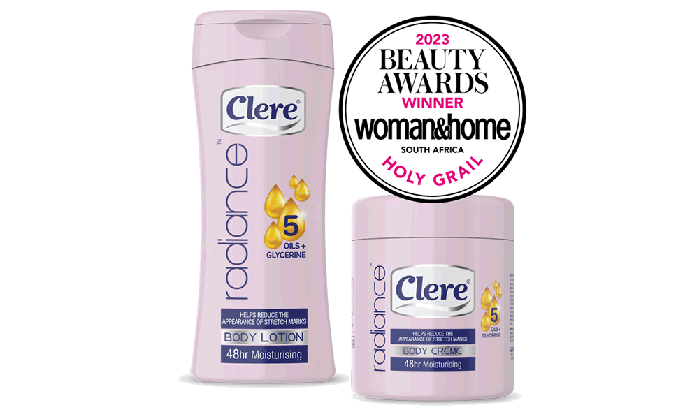 Clere Radiance – Oil-rich body lotions and crèmes