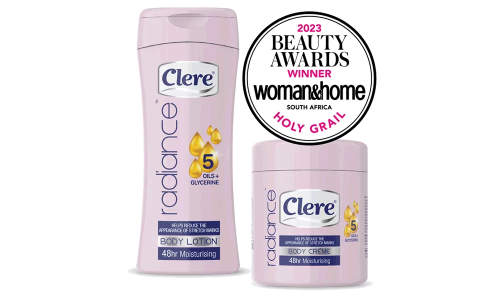 Clere Radiance – Oil-rich body lotions and crèmes